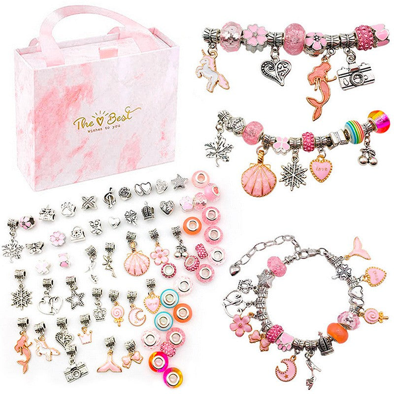 Pulseiras Berloques Creative Girl | kit Completo + Brindes Exclusivos