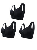 Compre 1 Leve 2: Sutiã Rendado Sem Aro Fechamento Frontal