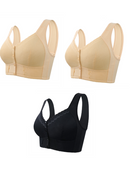 Compre 1 Leve 2: Sutiã Rendado Sem Aro Fechamento Frontal