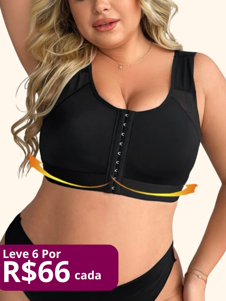 Kit 6 unidades Sutiã Plus Conforto