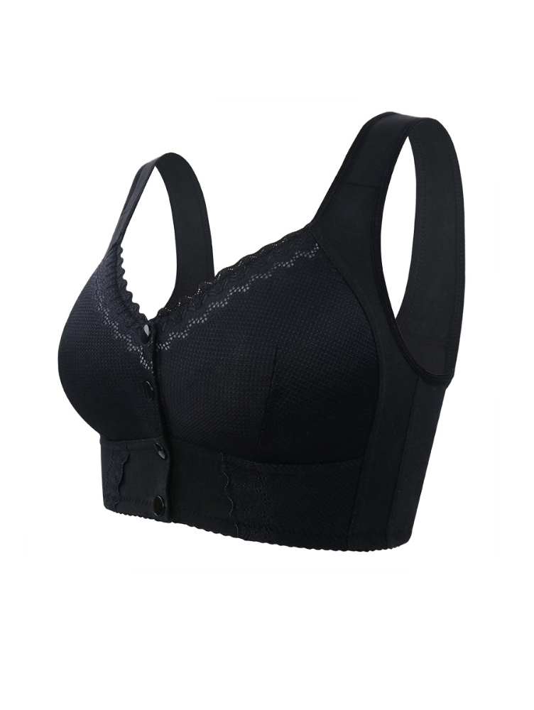 Compre 1 Leve 2: Sutiã Rendado Sem Aro Fechamento Frontal