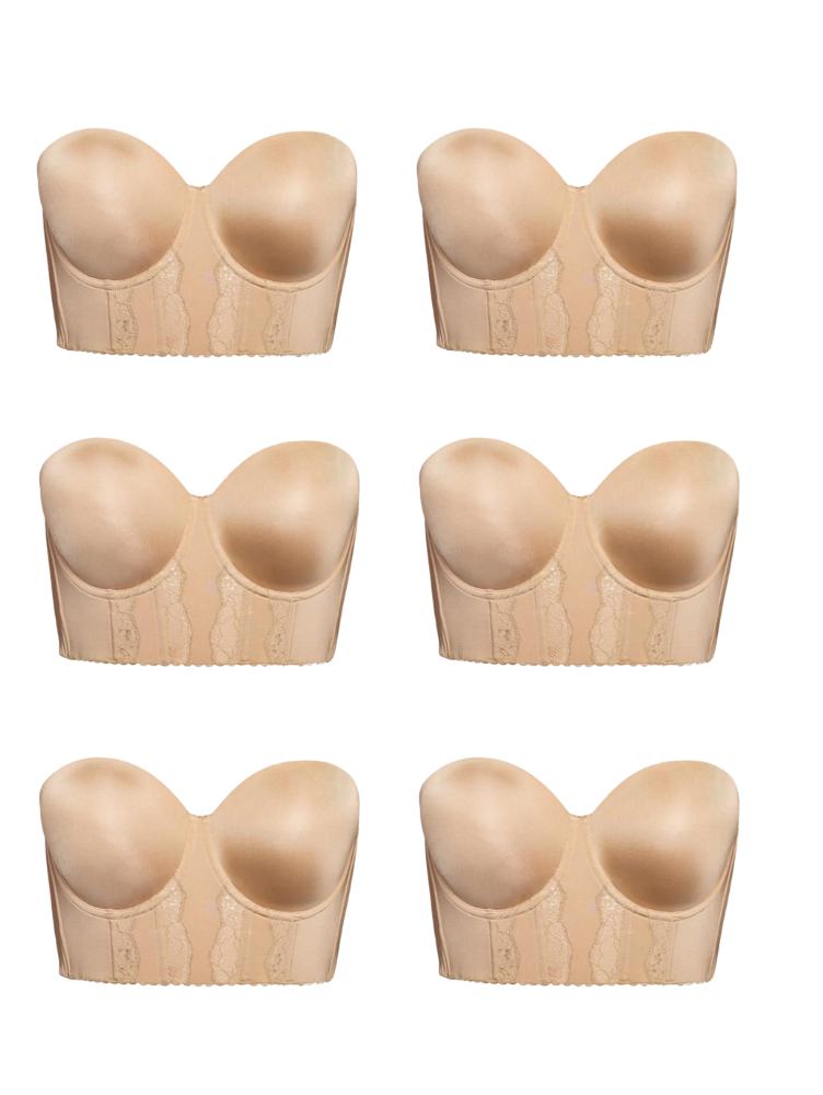 Kit com 6 unidades Sutiã Supreme 5D