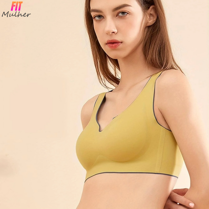 Compre 1 Leve 2: Sutiã Látex sem Costura