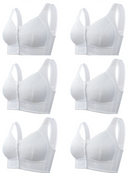 Kit com 6 unidades Sutiã Rendado Fechamento Frontal