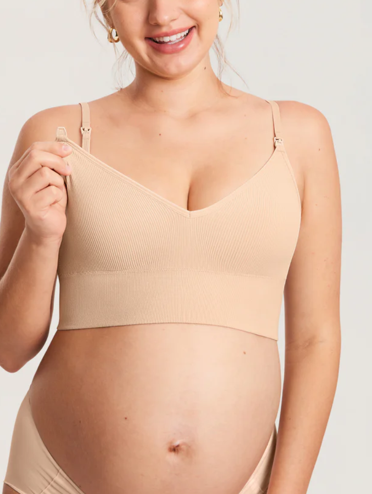 Sutiã Canelado para Amamentação