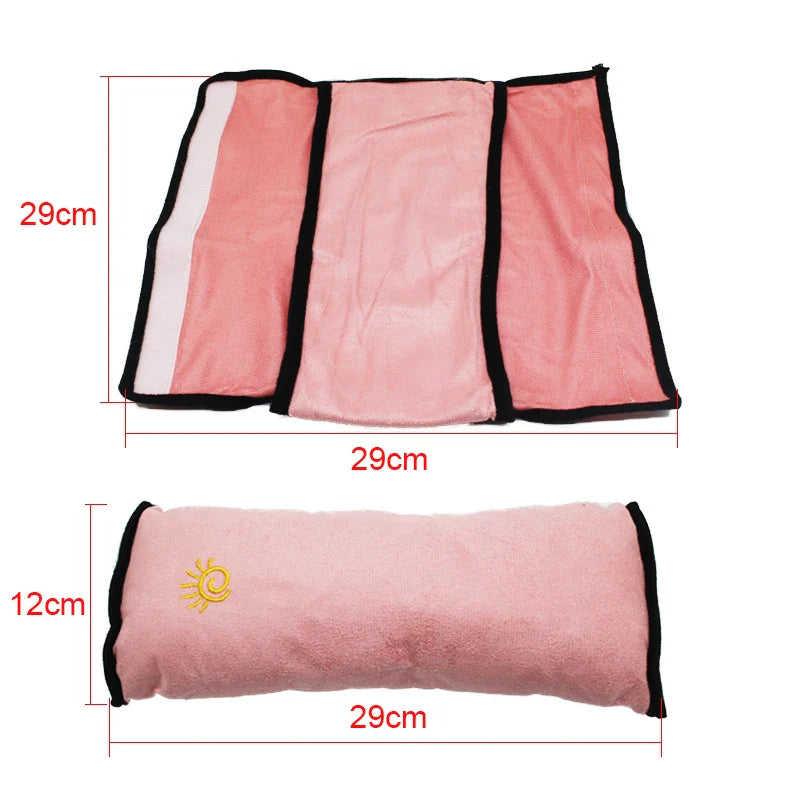 Almofada de Apoio de Ombro e Pescoço para Assento de Carro