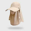 Boné Unissex Aba Larga Removível Anti-UV | SolarShield