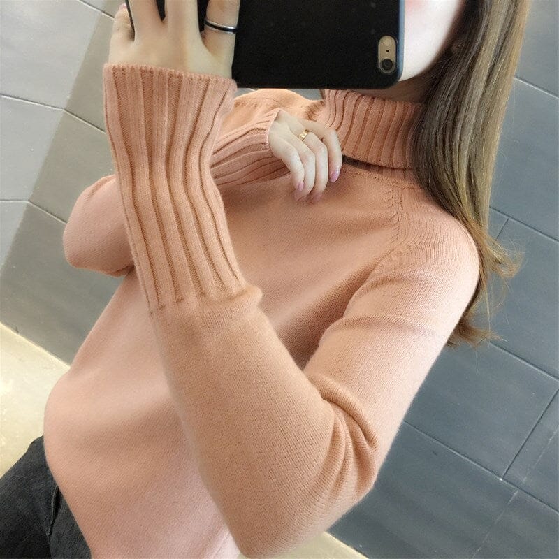 [COMPRE 1 LEVE 2] Suéter Feminino com Gola Alta | Soft Warmth