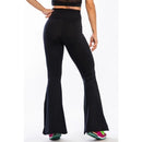 Calça Feminina Flare Flanelada Térmica com Cintura Alta