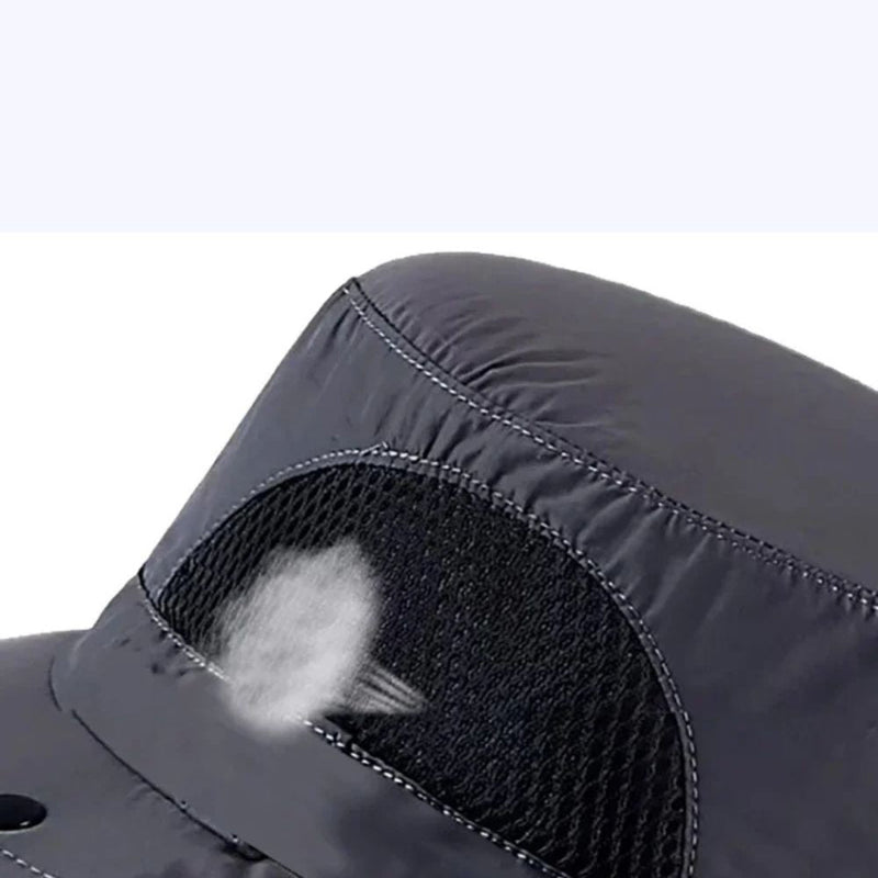 Chapéu Unissex de Verão com Proteção UV e Protetor de Pescoço