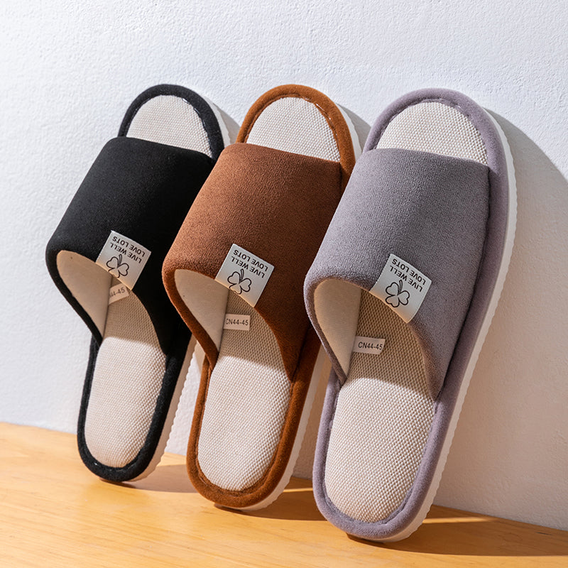 Chinelo Pantufa Masculino com Sola Macia e Antiderrapante
