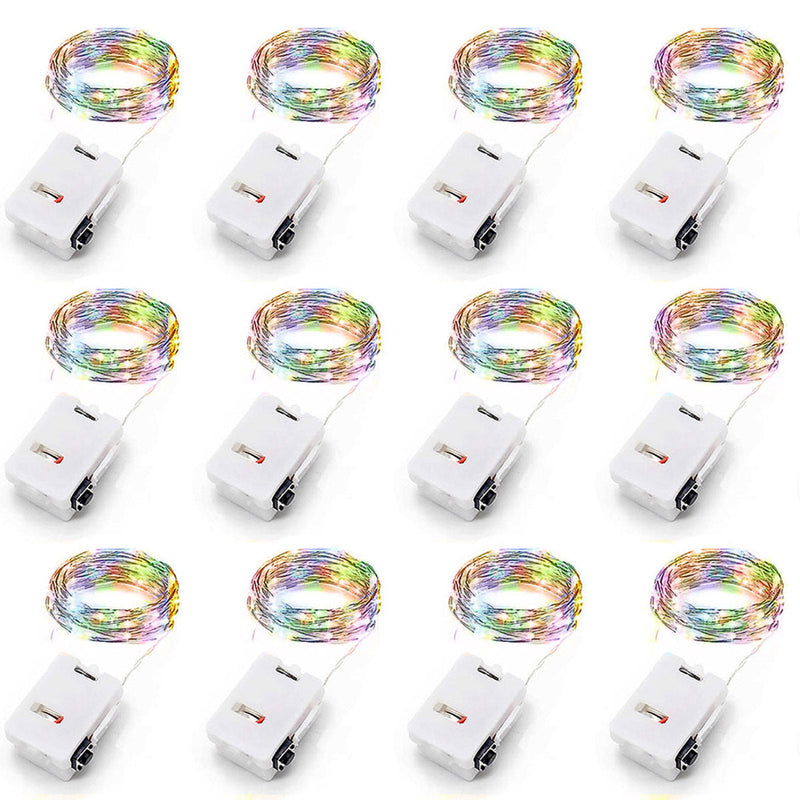 Cordão Fio Fada de Luz Led Pisca Pisca com Bateria