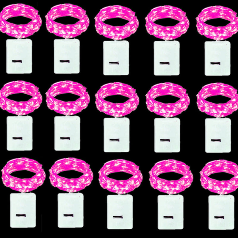 Cordão Fio Fada de Luz Led Pisca Pisca com Bateria