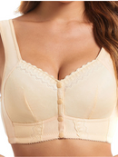 Kit com 6 unidades Sutiã Rendado Fechamento Frontal