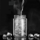 Garrafa de Chá de Infusor com Filtro e Vidro Duplo | GreenSip