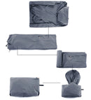 Jaqueta Masculina Corta Vento com Capuz Impermeável