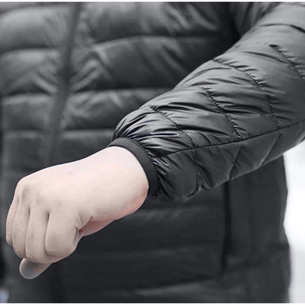 Jaqueta Masculina Puffer Corta Vento de Inverno