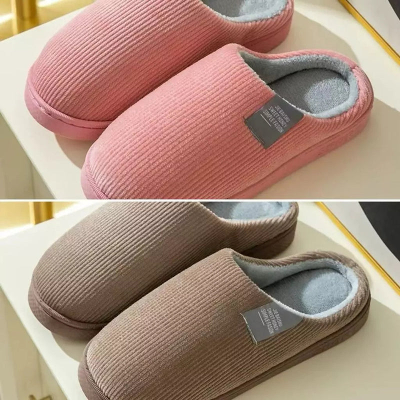 Kit 2 Pantufas de Inverno Antiderrapante para Casais