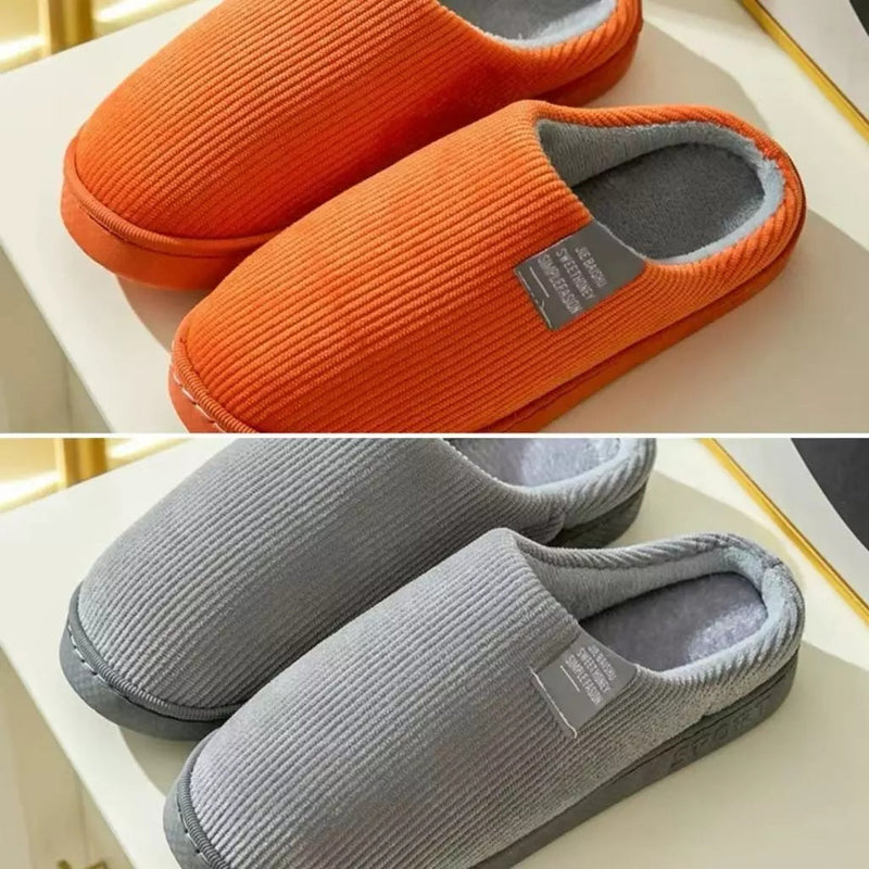 Kit 2 Pantufas de Inverno Antiderrapante para Casais