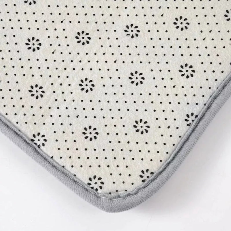 Kit 2 Tapetes Antiderrapantes Soft de Alta Absorção