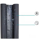 Kit 2 Veda Portas Rolinhos Impermeáveis Ajustáveis 80cm