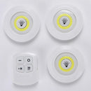 Kit 3 Lâmpadas Led Sem Fio com Controle Remoto + Brindes Exclusivos 🎁