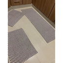 Kit 3 Tapetes Decorativos de Algodão com Toque Macio