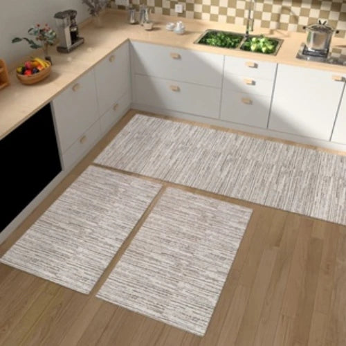 Kit 3 Tapetes Estampados para Cozinha Antiderrapante