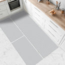 Kit 3 Tapetes para Cozinha em Algodão Antiderrapante