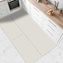 Kit 3 Tapetes para Cozinha em Algodão Antiderrapante