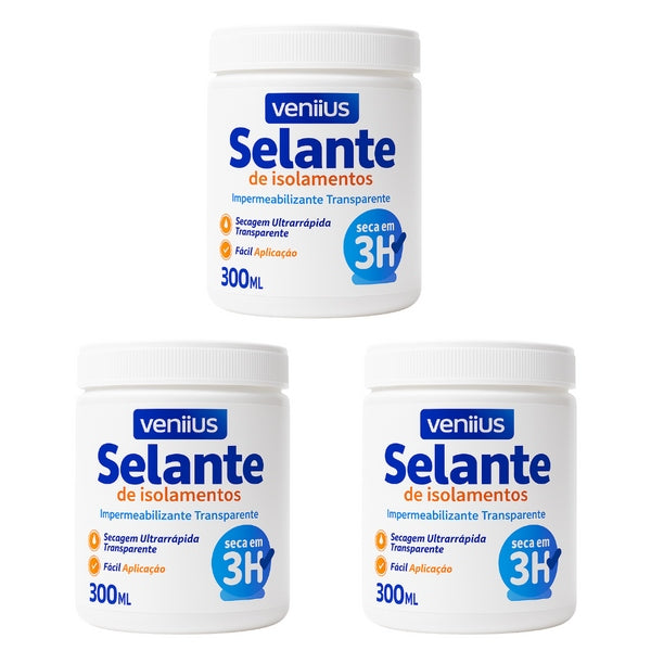 Kits de Selantes Impermeabilizantes de Infiltrações e Vazamentos Veniius
