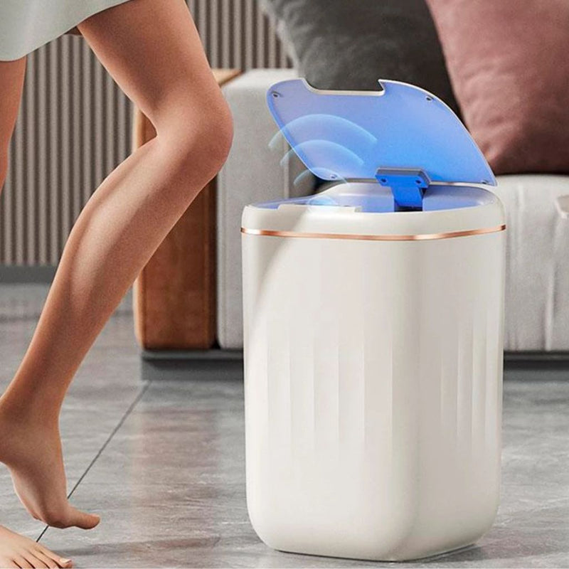 Lixeira Automática 20L com Sensor Inteligente e Carregamento USB