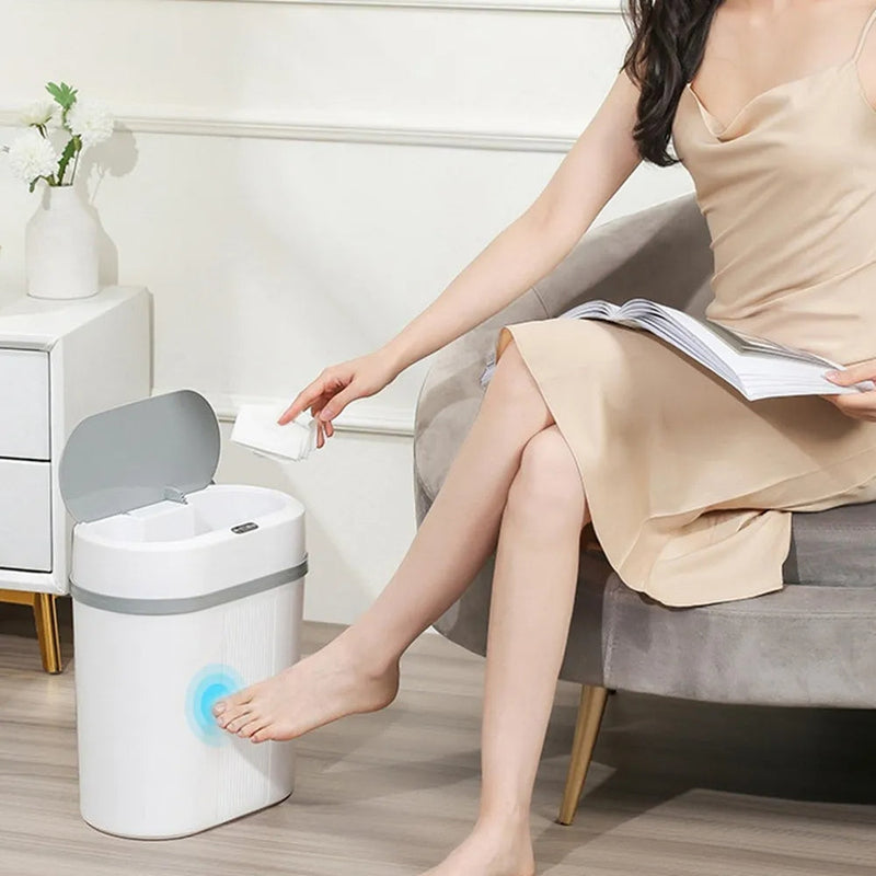 Lixeira Smart com Sensor Automático Inteligente 13L