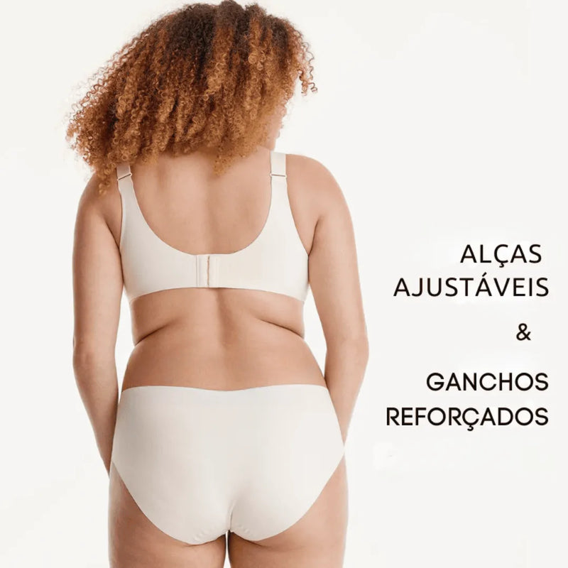 Sutiã Modelador Lux Comfort Sem Costura - [Compre 1 Leve 2] + Brindes Exclusivos
