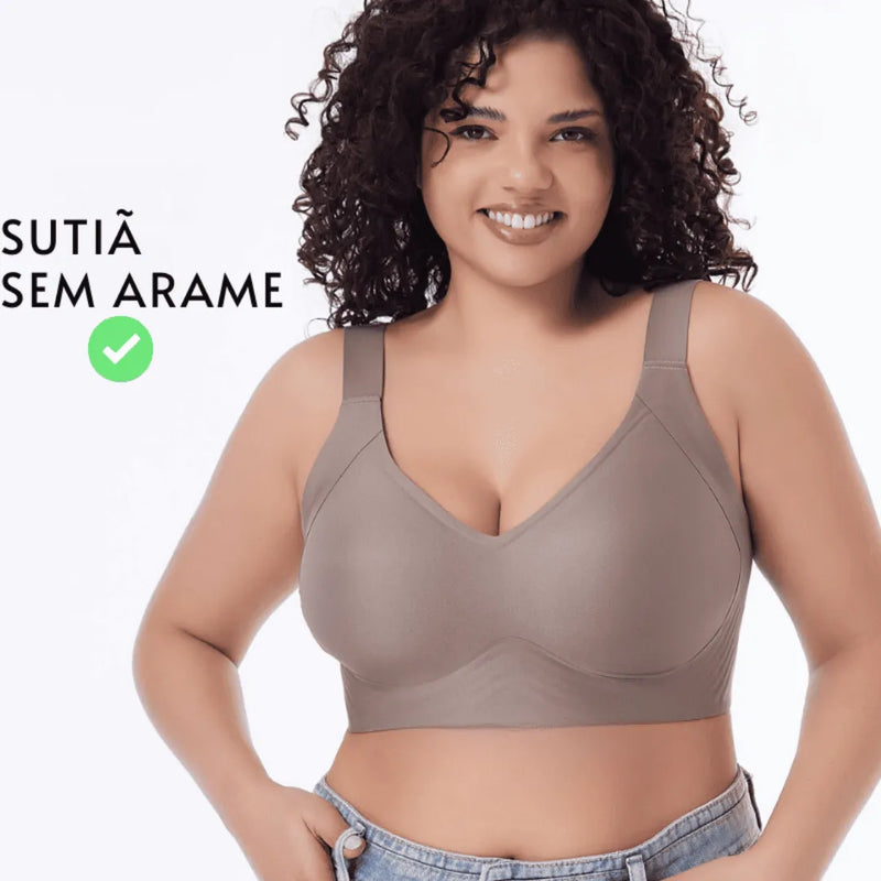 Sutiã Modelador Lux Comfort Sem Costura - [Compre 1 Leve 2] + Brindes Exclusivos