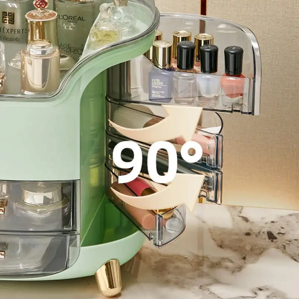 Organizador e Porta Maquiagem com Grande Capacidade | MakeBox