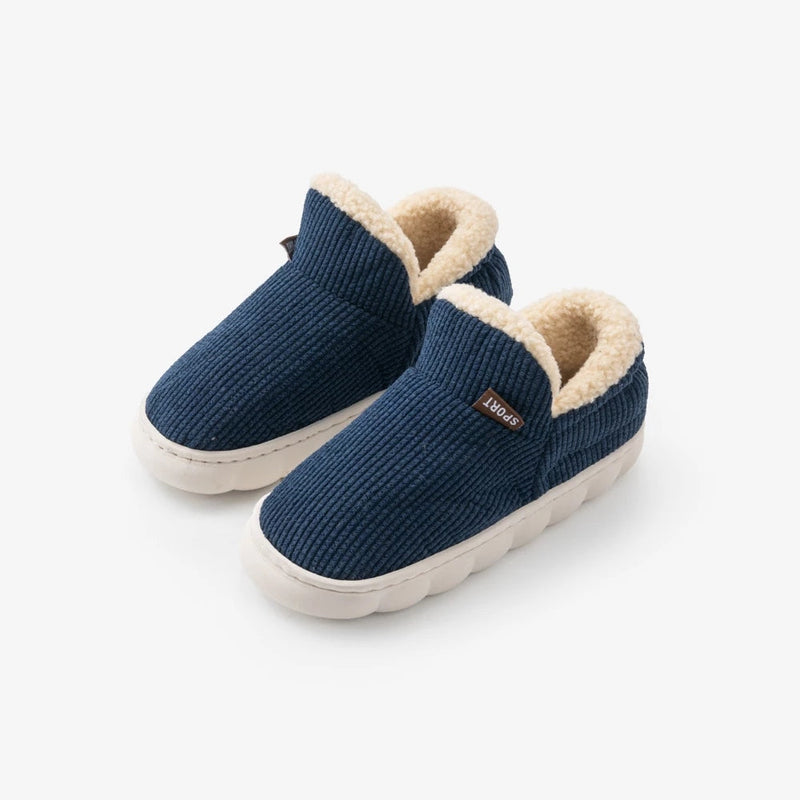 Pantufa Unissex com Pelúcia Térmica e Solado Reforçado