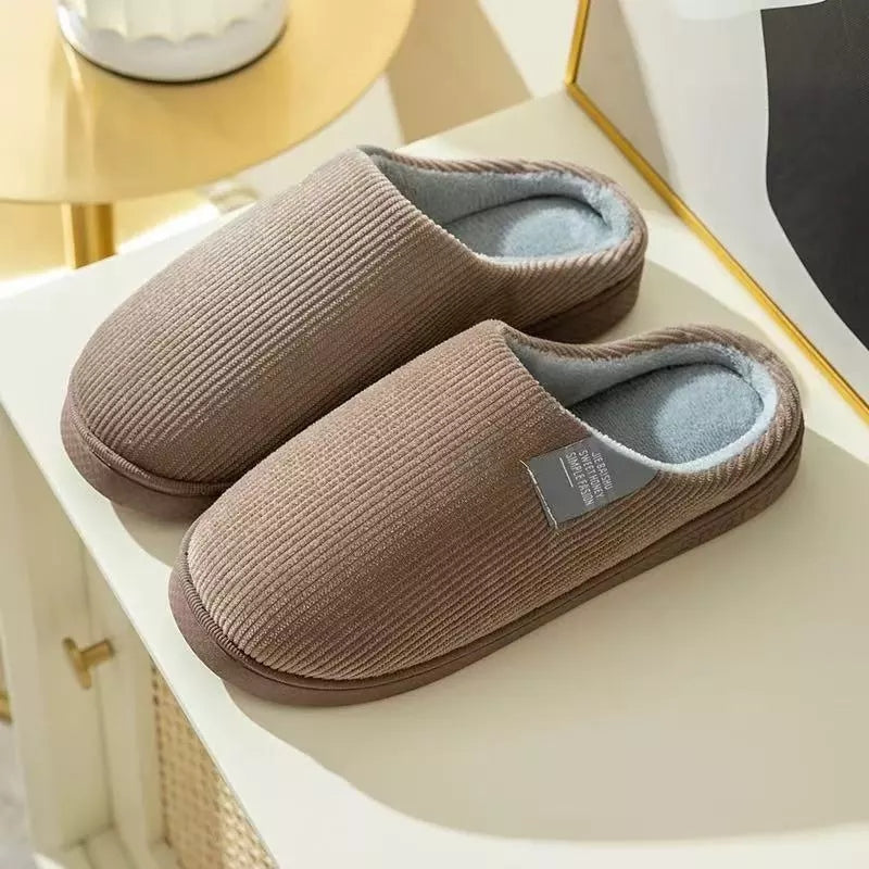 Pantufa Unissex de Inverno para Adultos Pelúciado