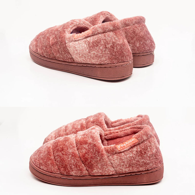 Pantufa de Pelúcia Feminina Antiderrapante