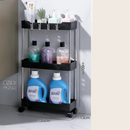 Prateleira Vertical de Armazenamento Multifuncional Móvel