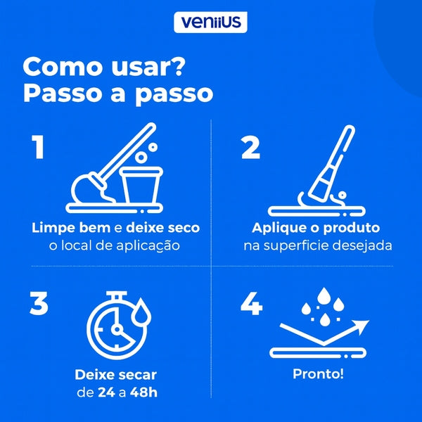 Selante Profissional Alta Resistência à Umidade e Infiltrações 1 Litro | Veniius