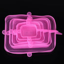 Tampas De Silicone Com 6 Peças