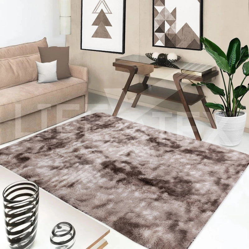 Tapete Decorativo para Sala Felpudo Macio