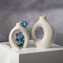 Vaso Duplo de Cerâmica Moderno para Decoração | ChicHome