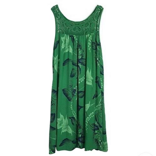 Vestido Feminino de Verão Floral Solto
