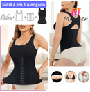 Liquidação: SUTIÃ 4 em 1 Longo - Melhor Postura - Realça e Sustenta - Modela a Cintura