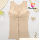 Liquidação: SUTIÃ 4 em 1 Longo - Melhor Postura - Realça e Sustenta - Modela a Cintura